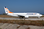 SmartWings Boeing 737-49R (LZ-CGY) at  Rhodes, Greece