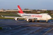 Compass Air Cargo Boeing 747-412F (LZ-CJA) at  Liege - Bierset, Belgium