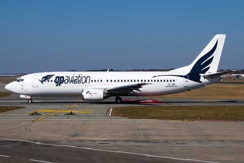 GP Aviation Boeing 737-446 (LZ-CRI) at  Hamburg - Fuhlsbuettel (Helmut Schmidt), Germany
