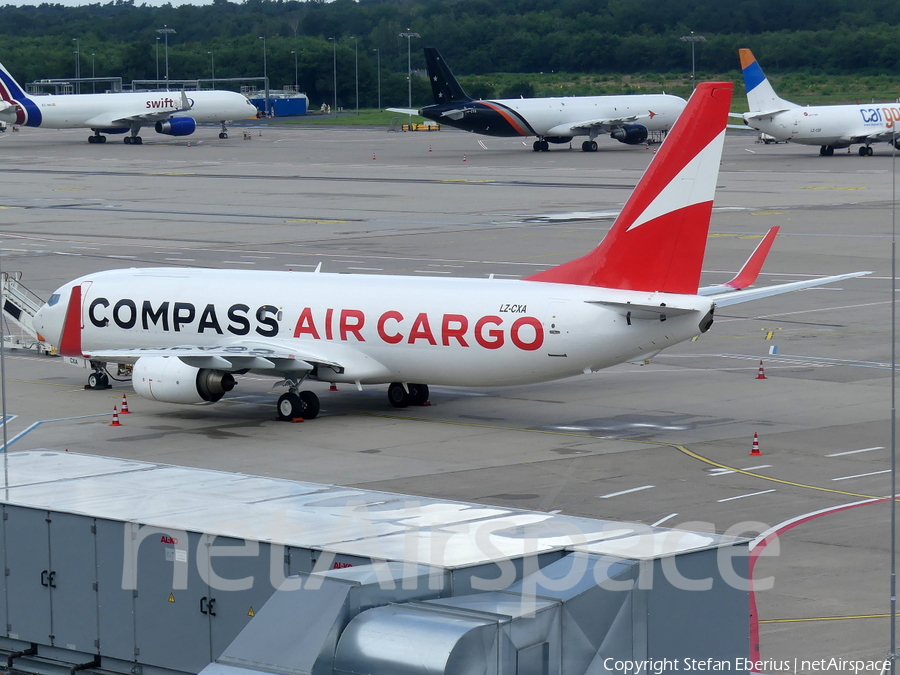 Compass Air Cargo Boeing 737-85F(SF) (LZ-CXA) | Photo 468651