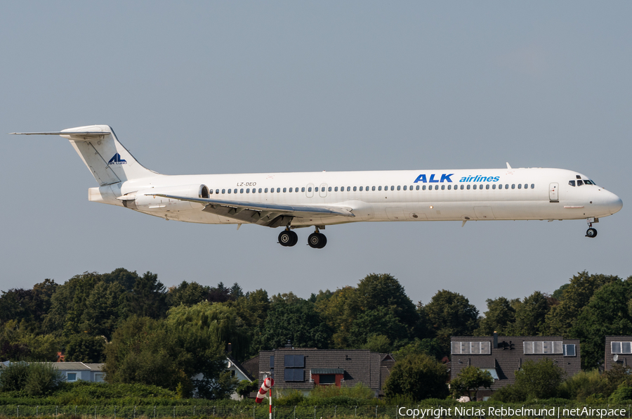 ALK Airlines McDonnell Douglas MD-82 (LZ-DEO) | Photo 344407