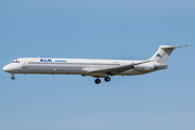 ALK Airlines McDonnell Douglas MD-82 (LZ-DEO) at  Hamburg - Fuhlsbuettel (Helmut Schmidt), Germany