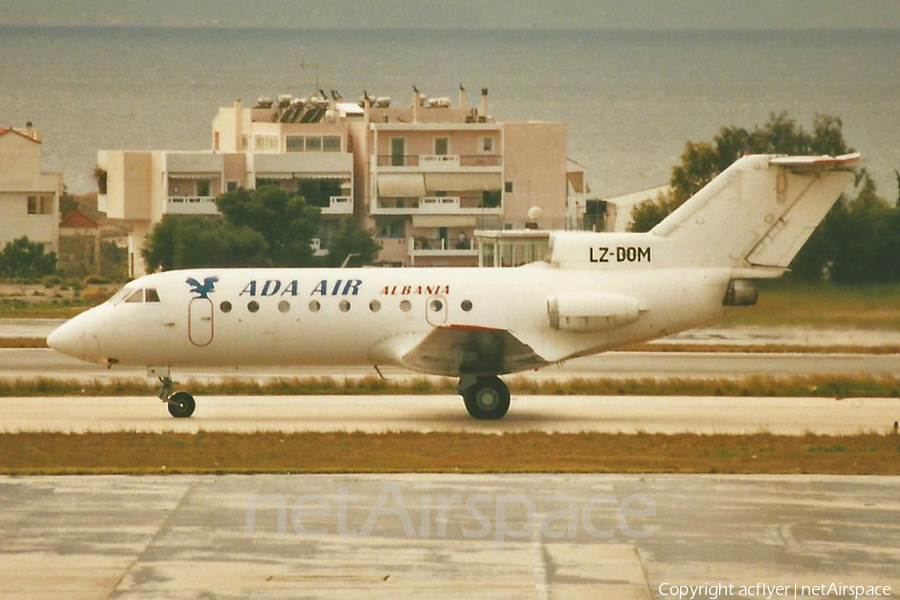 Ada Air Albania Yakovlev Yak-40 (LZ-DOM) | Photo 402510