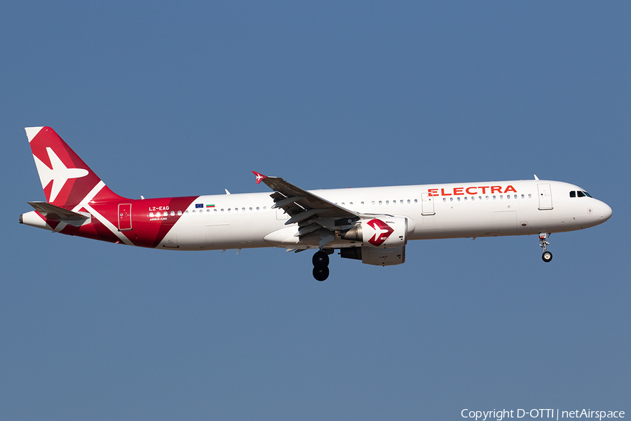 Electra Airways Airbus A321-111 (LZ-EAG) | Photo 644958