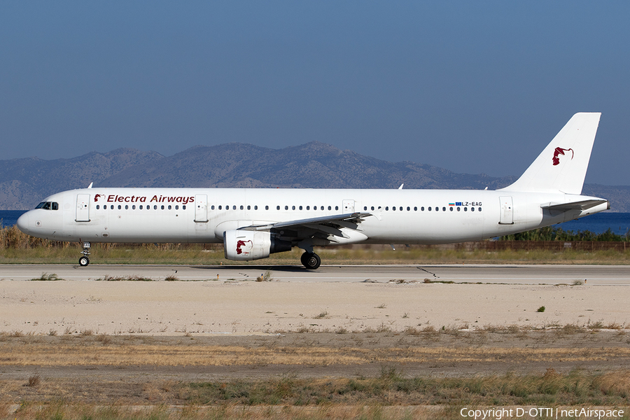 Electra Airways Airbus A321-111 (LZ-EAG) | Photo 599380