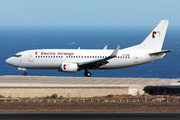 Electra Airways Boeing 737-3H4 (LZ-EBB) at  Tenerife Sur - Reina Sofia, Spain