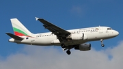 Bulgaria Air Airbus A319-112 (LZ-FBA) at  Amsterdam - Schiphol, Netherlands