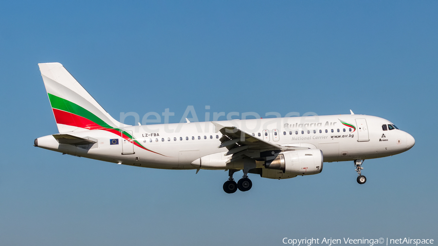 Bulgaria Air Airbus A319-112 (LZ-FBA) | Photo 282363
