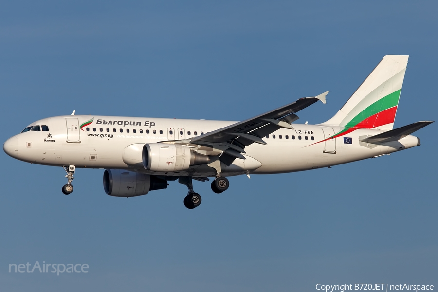 Bulgaria Air Airbus A319-112 (LZ-FBA) | Photo 36286