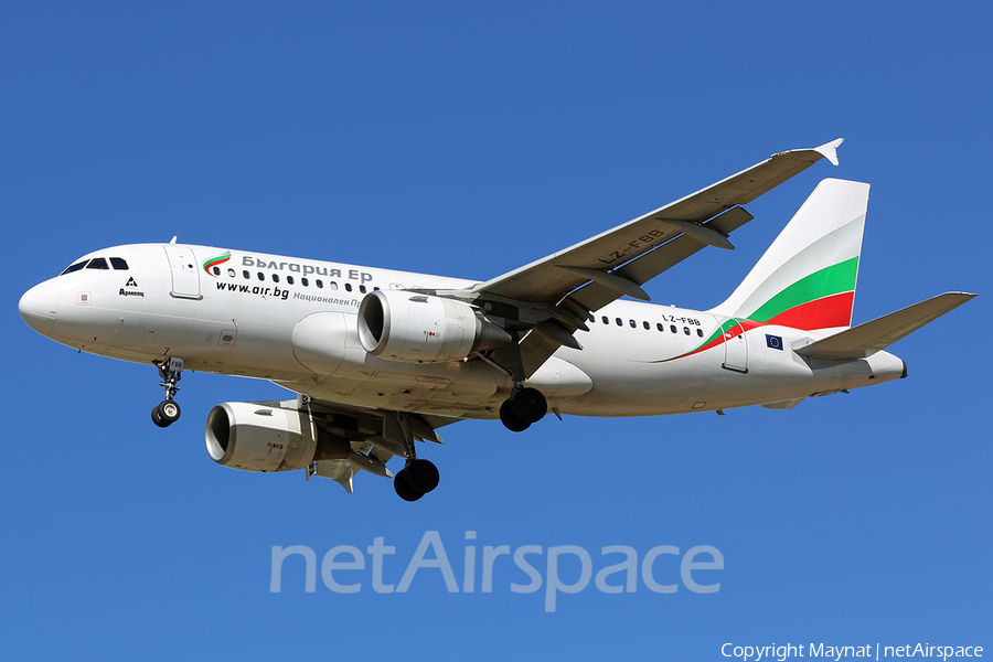 Bulgaria Air Airbus A319-112 (LZ-FBB) | Photo 241823