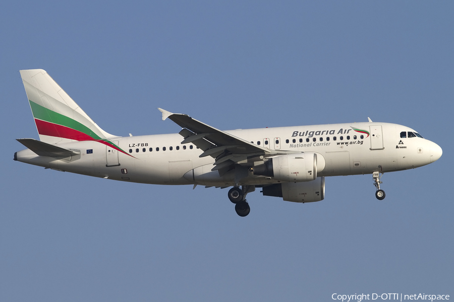 Bulgaria Air Airbus A319-112 (LZ-FBB) | Photo 433464
