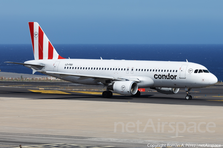 Condor Airbus A320-214 (LZ-FBD) | Photo 634877