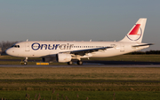 Onur Air Airbus A320-214 (LZ-FBD) at  Amsterdam - Schiphol, Netherlands