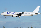 Onur Air Airbus A320-214 (LZ-FBD) at  Oslo - Gardermoen, Norway