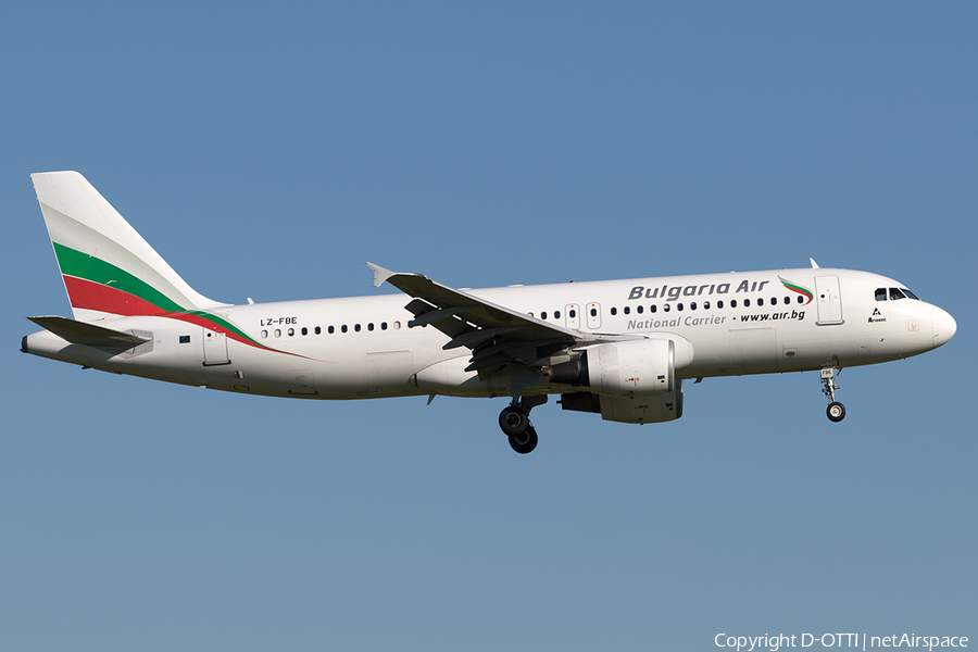 Bulgaria Air Airbus A320-214 (LZ-FBE) | Photo 605438