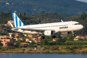 Condor Airbus A320-214 (LZ-FBG) at  Corfu - International, Greece