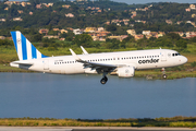 Condor Airbus A320-214 (LZ-FBG) at  Corfu - International, Greece