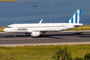 Condor Airbus A320-214 (LZ-FBG) at  Corfu - International, Greece