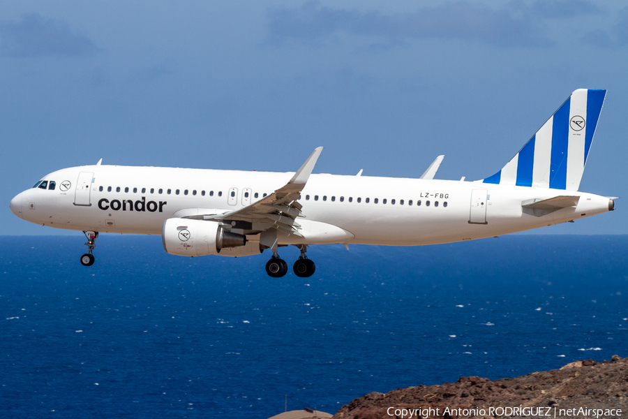 Condor Airbus A320-214 (LZ-FBG) | Photo 524787