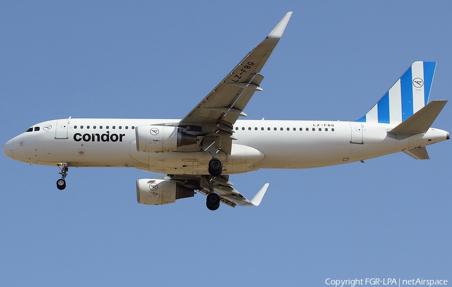 Condor Airbus A320-214 (LZ-FBG) | Photo 598322