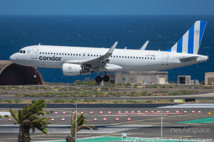Condor Airbus A320-214 (LZ-FBG) | Photo 625923