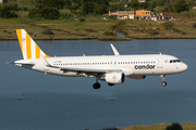 Condor Airbus A320-214 (LZ-FBK) at  Corfu - International, Greece