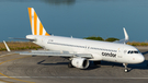 Condor Airbus A320-214 (LZ-FBK) at  Corfu - International, Greece