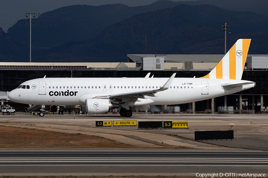 Condor Airbus A320-214 (LZ-FBK) | Photo 533292