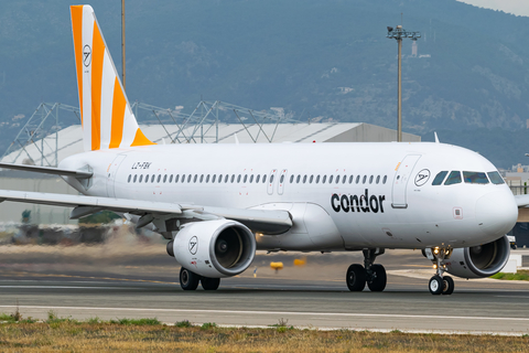 Condor Airbus A320-214 (LZ-FBK) at  Palma De Mallorca - Son San Juan, Spain