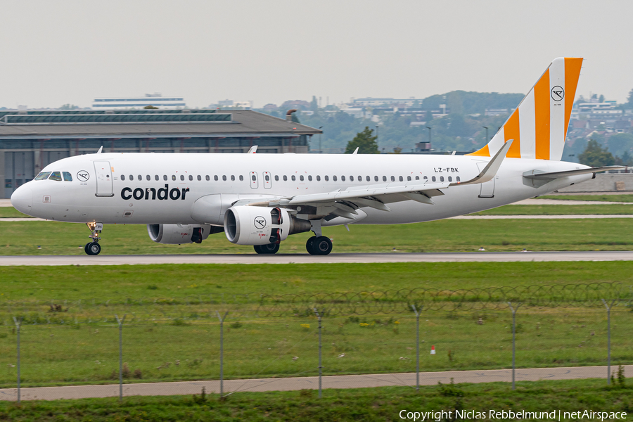 Condor Airbus A320-214 (LZ-FBK) | Photo 528082