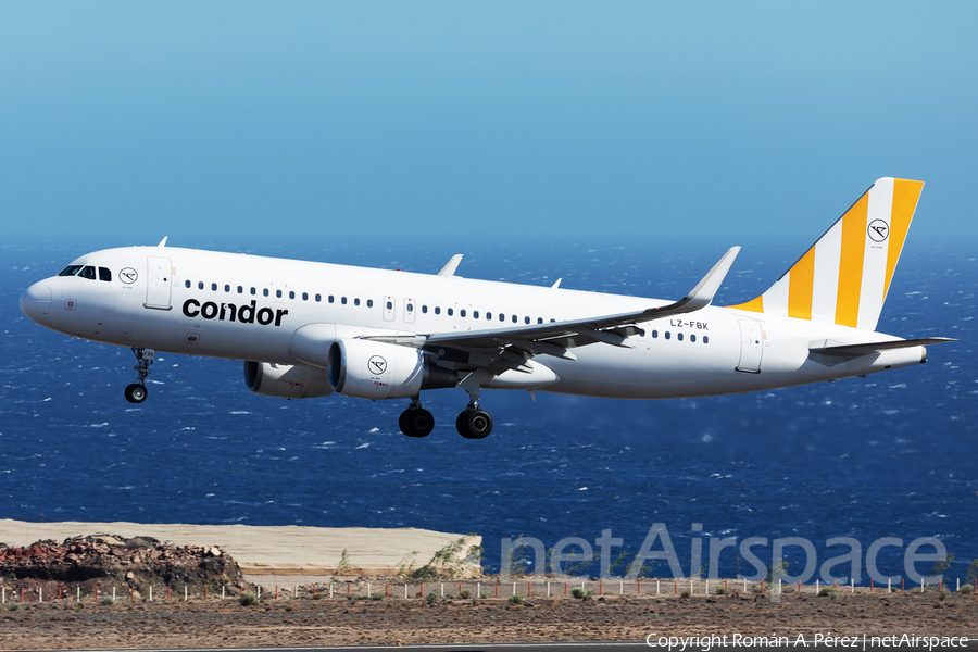 Condor Airbus A320-214 (LZ-FBK) | Photo 519615