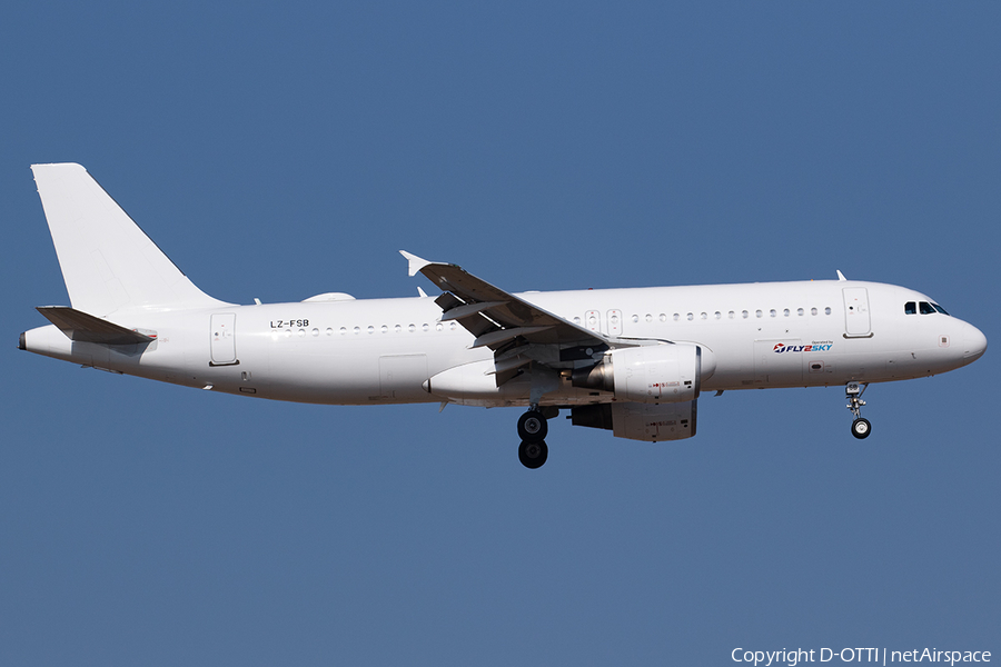 Fly2Sky Airbus A320-214 (LZ-FSB) | Photo 641408