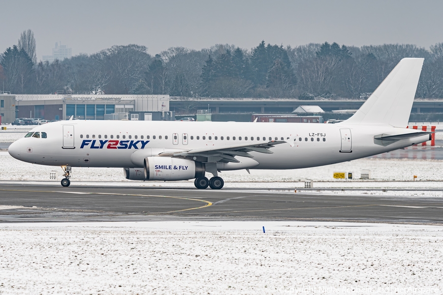 Fly2Sky Airbus A320-233 (LZ-FSJ) | Photo 659400