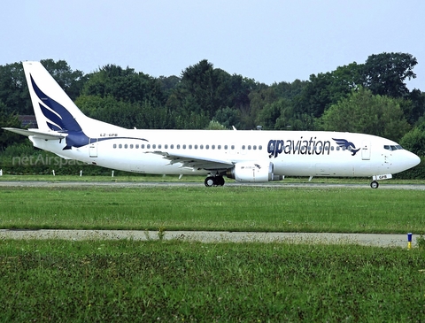 GP Aviation Boeing 737-405 (LZ-GPB) at  Hamburg - Fuhlsbuettel (Helmut Schmidt), Germany