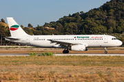 European Air Charter Airbus A320-231 (LZ-LAB) at  Rhodes, Greece