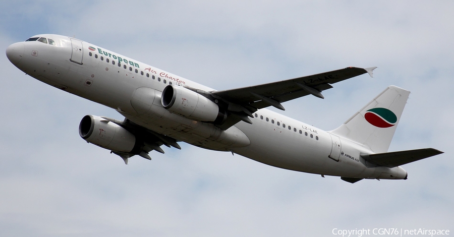 European Air Charter Airbus A320-231 (LZ-LAE) | Photo 513848