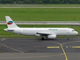 European Air Charter Airbus A320-231 (LZ-LAE) at  Dusseldorf - International, Germany