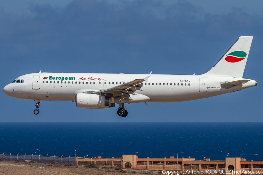 European Air Charter Airbus A320-231 (LZ-LAG) | Photo 524786