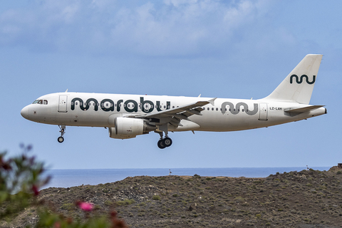 Marabu Airlines Airbus A320-214 (LZ-LAH) at  Gran Canaria, Spain