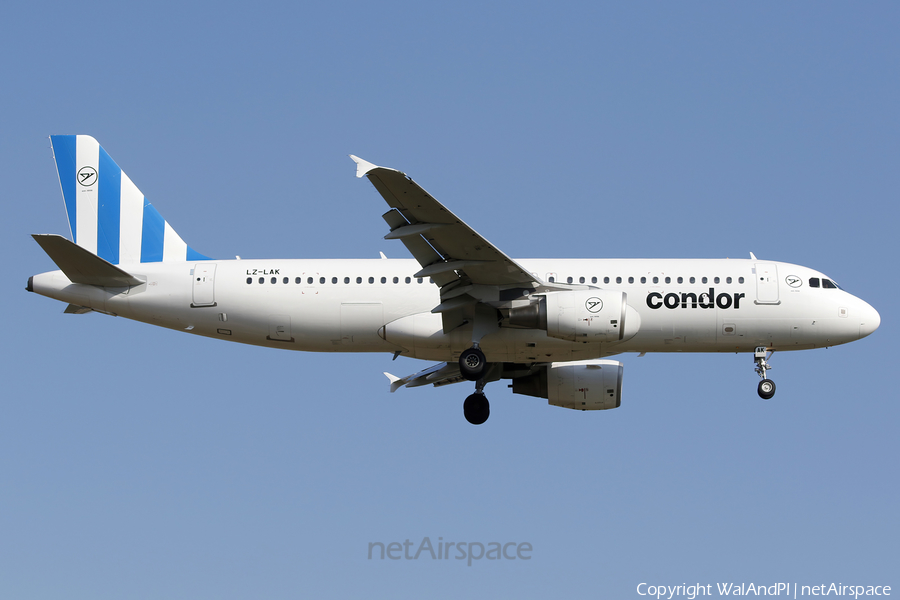 Condor Airbus A320-214 (LZ-LAK) | Photo 577010