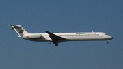 Bulgarian Air Charter McDonnell Douglas MD-82 (LZ-LDF) at  Dusseldorf - International, Germany