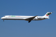 Bulgarian Air Charter McDonnell Douglas MD-82 (LZ-LDJ) at  Frankfurt am Main, Germany