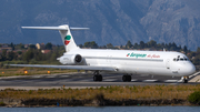 Bulgarian Air Charter McDonnell Douglas MD-82 (LZ-LDM) at  Corfu - International, Greece
