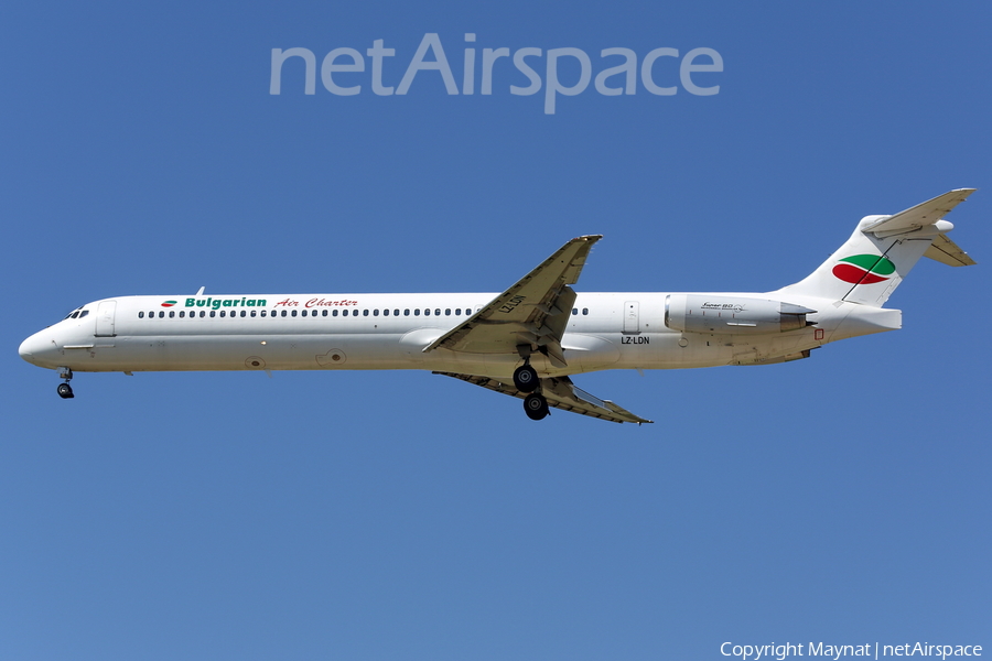 Bulgarian Air Charter McDonnell Douglas MD-82 (LZ-LDN) | Photo 165454