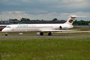 European Air Charter McDonnell Douglas MD-82 (LZ-LDN) at  Hamburg - Fuhlsbuettel (Helmut Schmidt), Germany