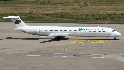 Bulgarian Air Charter McDonnell Douglas MD-82 (LZ-LDS) at  Cologne/Bonn, Germany