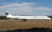 Bulgarian Air Charter McDonnell Douglas MD-82 (LZ-LDS) at  Nuremberg, Germany