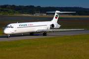 European Air Charter McDonnell Douglas MD-82 (LZ-LDS) at  Hamburg - Fuhlsbuettel (Helmut Schmidt), Germany