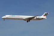 Bulgarian Air Charter McDonnell Douglas MD-82 (LZ-LDT) at  Frankfurt am Main, Germany