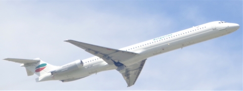 Bulgarian Air Charter McDonnell Douglas MD-82 (LZ-LDT) at  Munich, Germany